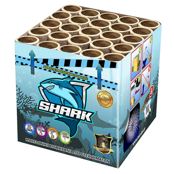 ΠΥΡΟΤΕΧΝΗΜΑ SHARK 25 ΒΟΛΩΝ