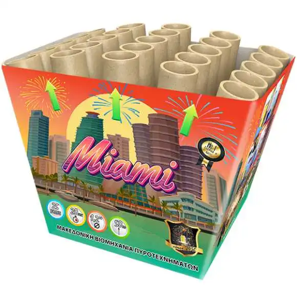 ΠΥΡΟΤΕΧΝΗΜΑ MIAMI 25 ΒΟΛΩΝ
