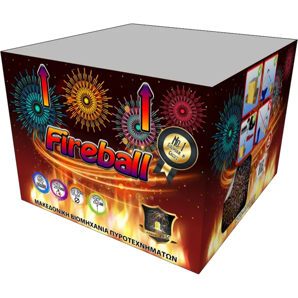 ΠΥΡΟΤΕΧΝΗΜΑ FIREBALL 64 ΒΟΛΩΝ