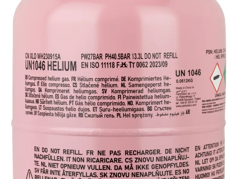 Φιάλη ηλίου Helium Tank (50 μπαλόνια)