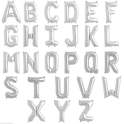 SILVER LETTERS