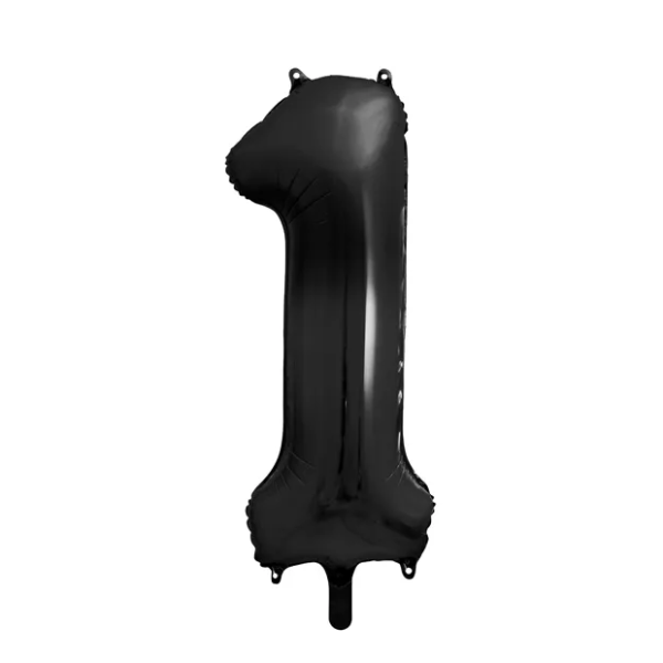 Number-1-86cm-black