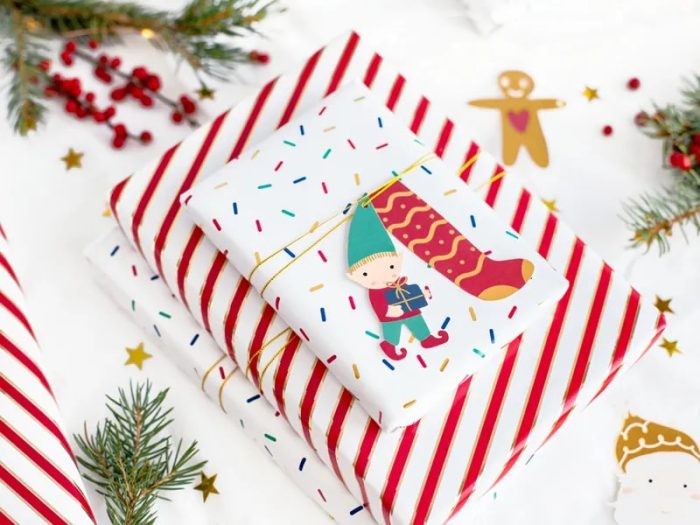 GIFT TAGS SANTA 2