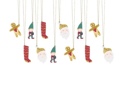 GIFT TAGS SANTA