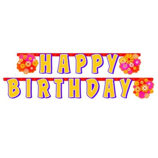 HAPPY BDAY FLOWERS