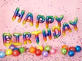 HAPPY BDAY RAINBOW