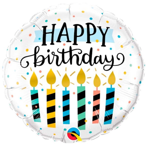 HAPPY BIRTHDAY CANDLES