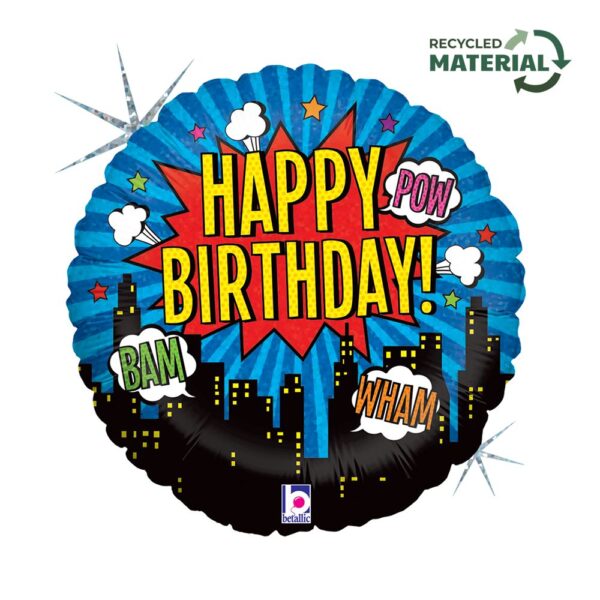 HAPPY BIRTHDAY SUPER HERO