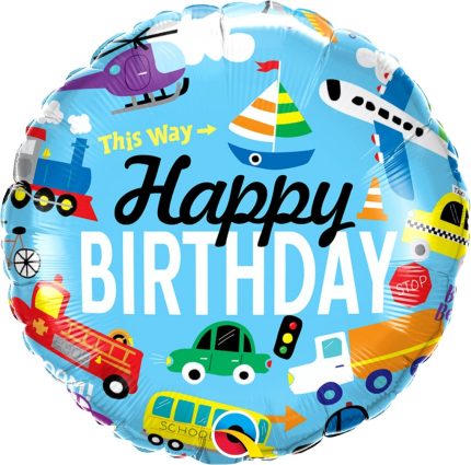 HAPPY BIRTHDAY VEHICLES