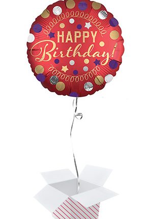 RED SATIN BIRTHDAY