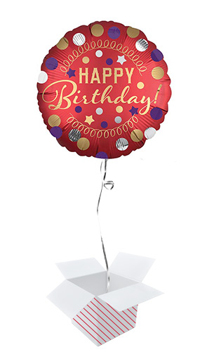 RED SATIN BIRTHDAY
