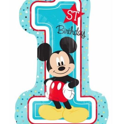 Μπαλόνι Foil Mickey Mouse 1st Birthday