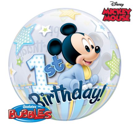 Μπαλόνι Mickey Mouse Happy Birthday 1st