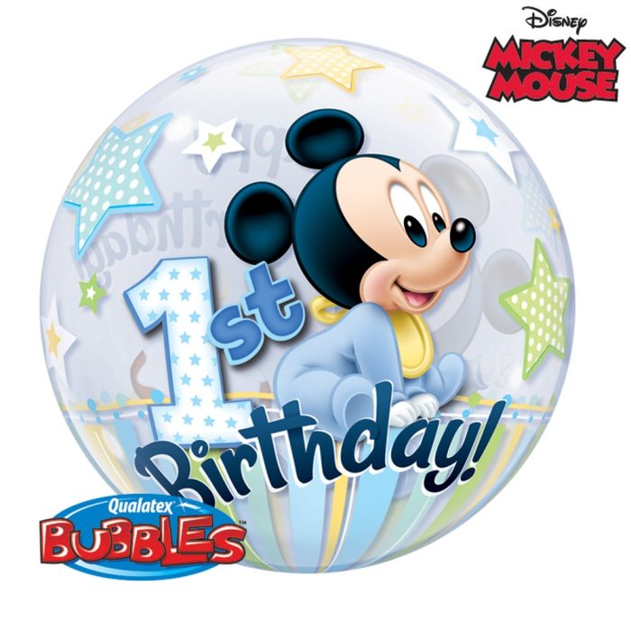 Μπαλόνι Mickey Mouse Happy Birthday 1st