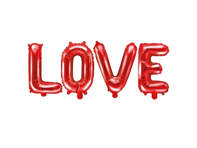 Μπαλόνι foil love red