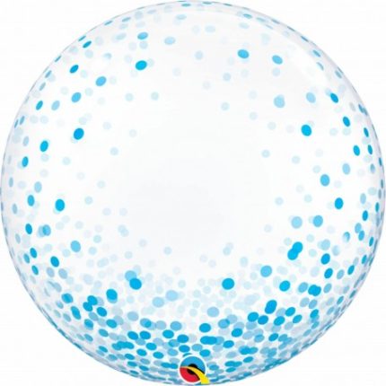 BUBBLE BLUE CONFETTI