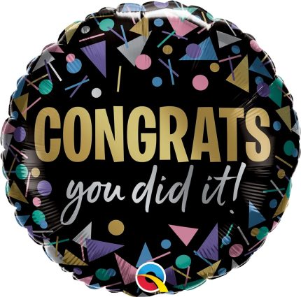CONGRATS YOU DID IT