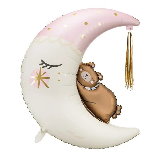 FOIL MOON TEDDYBEAR