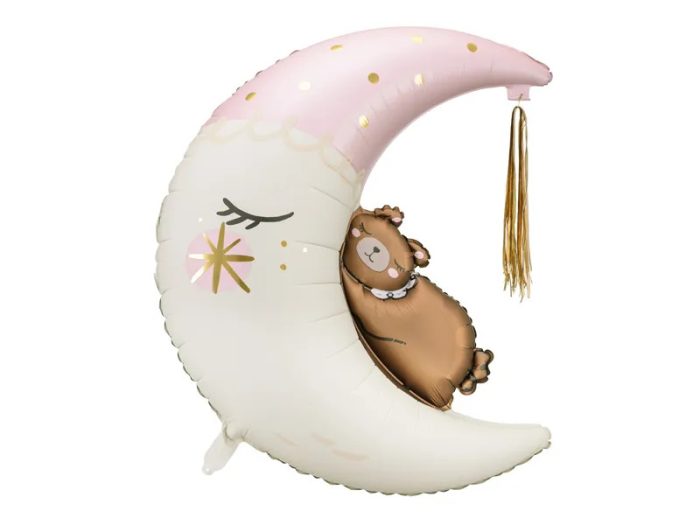FOIL MOON TEDDYBEAR