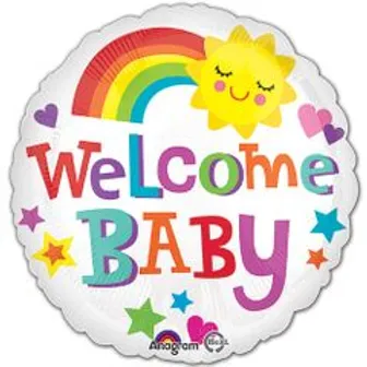 FOIL WELCOME BABY
