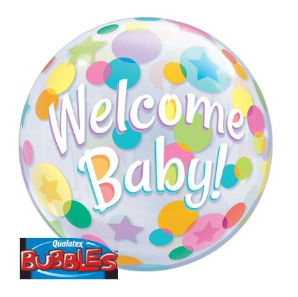 WELCOME BABY DOTS