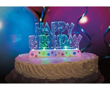 FLASHING HAPPY BIRTHDAY 1