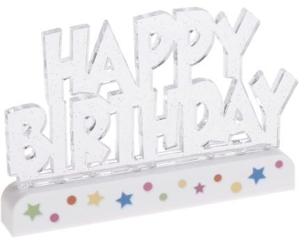 FLASHING HAPPY BIRTHDAY