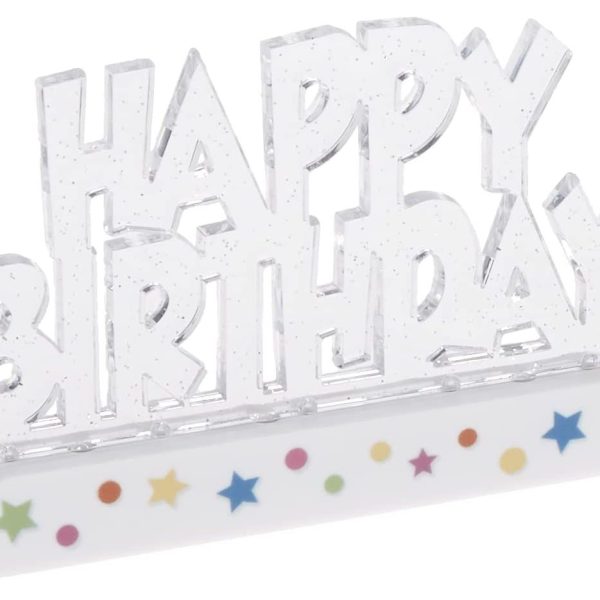 FLASHING HAPPY BIRTHDAY