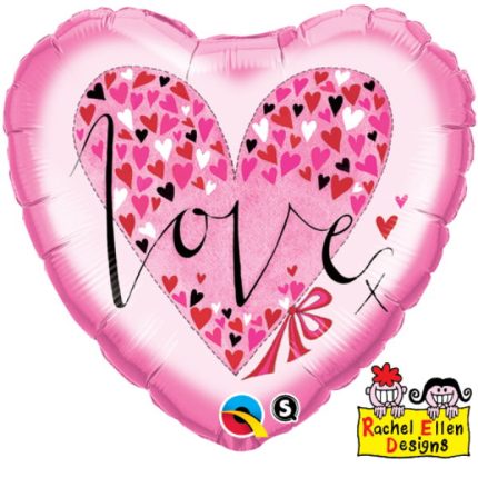 FOIL BALLOON LITTLE HEARTS