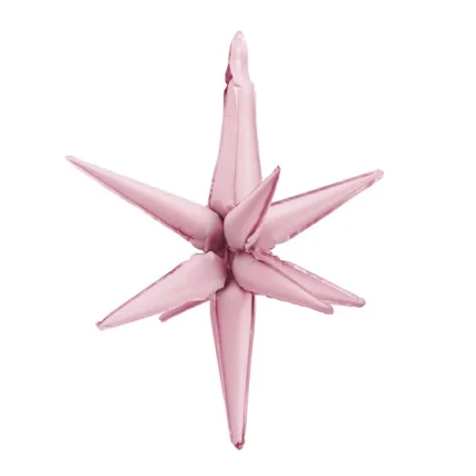 FOIL LIGHT PINK STAR