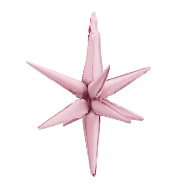 FOIL LIGHT PINK STAR