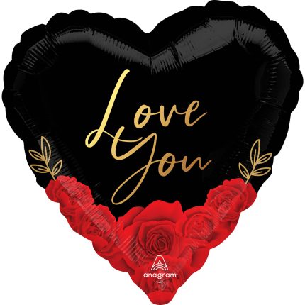 FOIL LOVE YOU ROSES