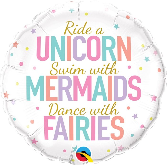 FOIL UNICORN MERMAIDS