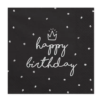 NAPKINS HAPPY BIRTHDAY