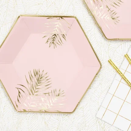 PLATES LIGHT PINK 1