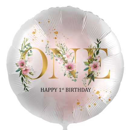 FOIL 1ST BIRTHDAY
