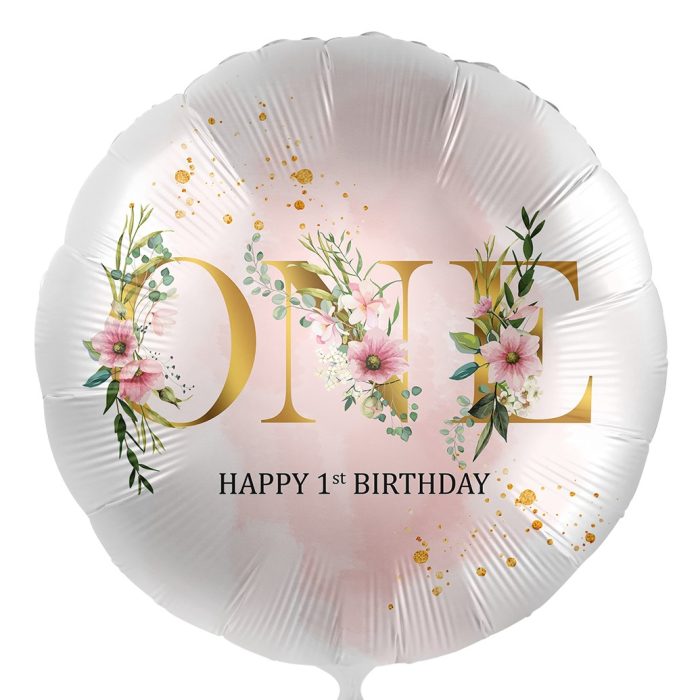 FOIL 1ST BIRTHDAY
