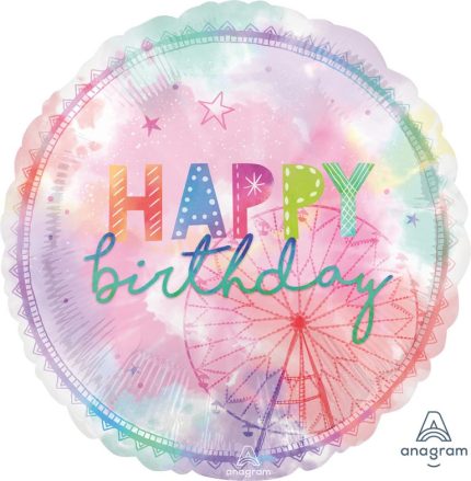 FOIL HAPPY BIRTHDAY
