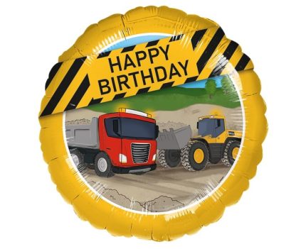 FOIL HAPPY BIRTHDAY CONSTRUCTION