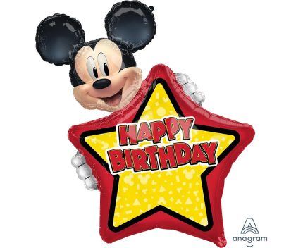 FOIL HAPPY BIRTHDAY MICKEY MOUSE