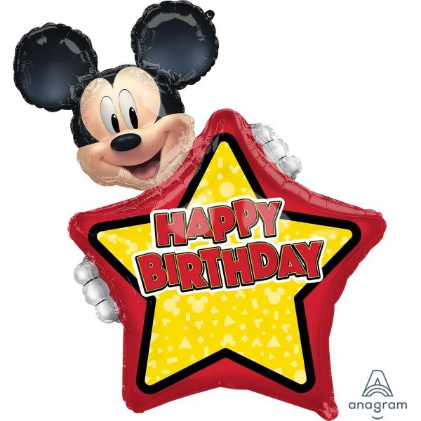 FOIL HAPPY BIRTHDAY MICKEY MOUSE