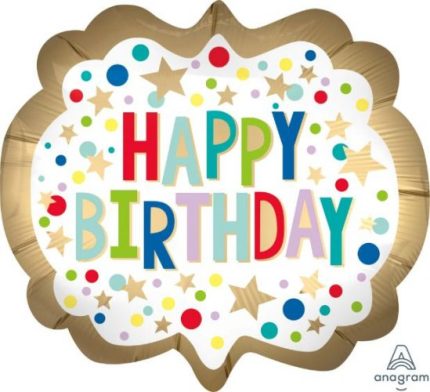 FOIL HAPPY BIRTHDAY MIX