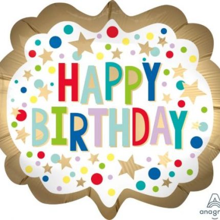 FOIL HAPPY BIRTHDAY MIX