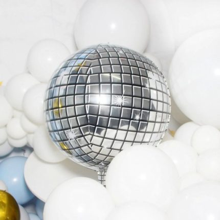 FOIL SILVER DISCO 1