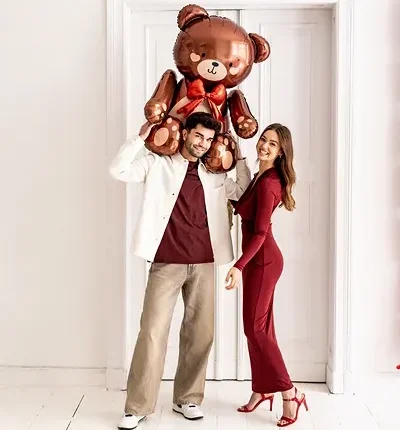 FOIL TEDDY BEAR 1
