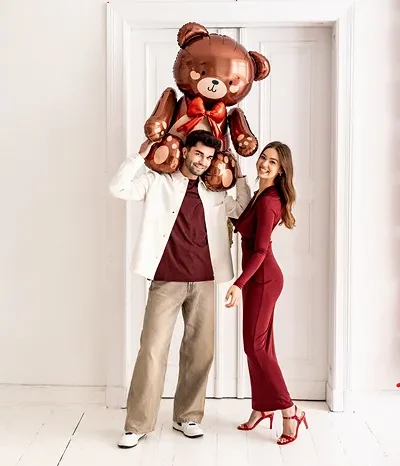 FOIL TEDDY BEAR 1