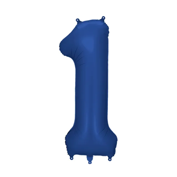 Μπαλόνια Foil Navy Blue Αριθμο
