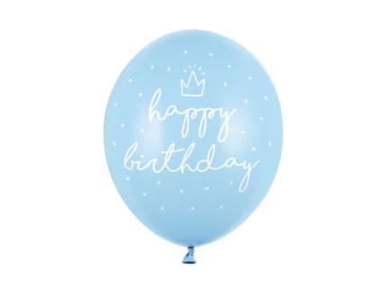 LATEX HAPPY BDAY BLUE