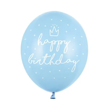 LATEX HAPPY BDAY BLUE