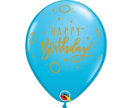 LATEX HAPPY BIRTHDAY BLUE 1